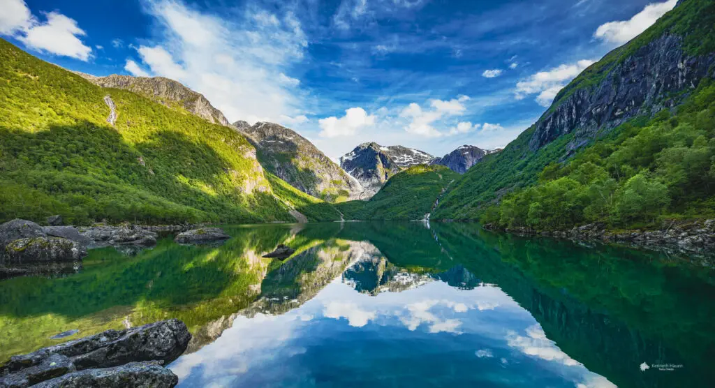 Bilde av Bondhusvatnet, Sundal, Kvinnherad - Vestland - FOTO av; Kenneth Hauen