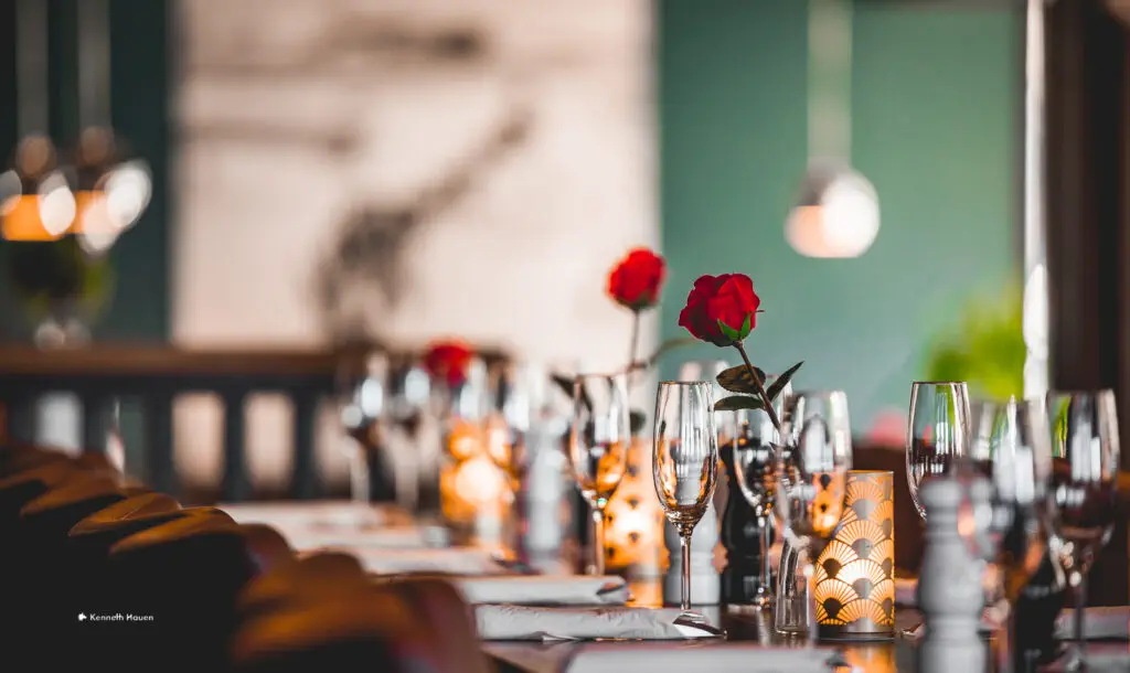 Stemningsbilde Jimmys Restaurant i Porsgrunn