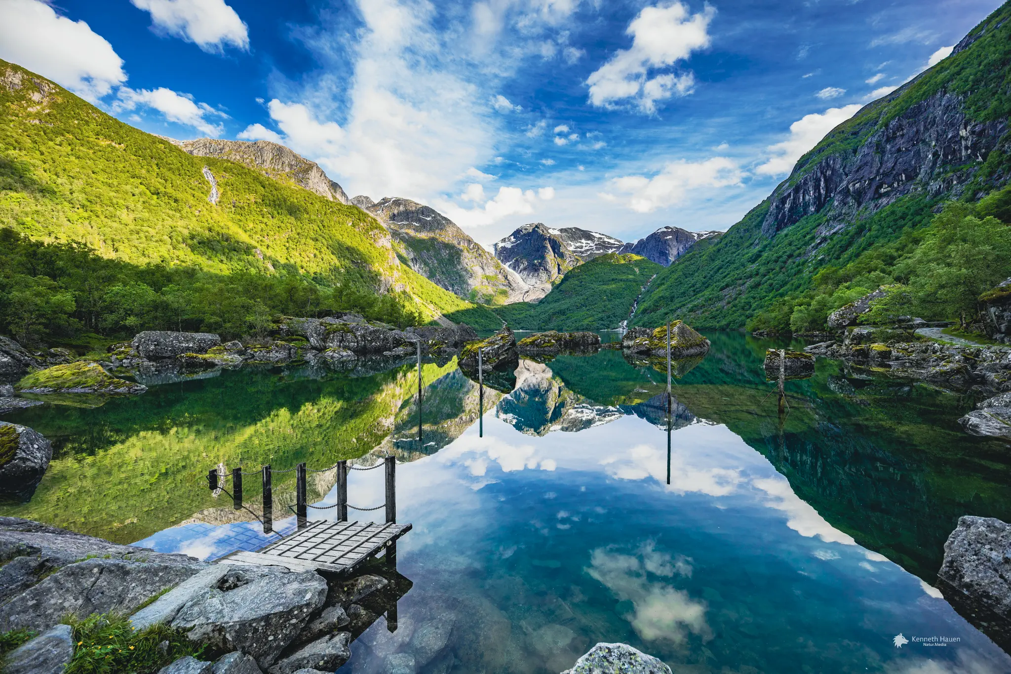 Bondhusvatnet-43© Kenneth Hauen Bilde av Bondhusvatnet, Sundal, Kvinnherad - Vestland - FOTO av; Kenneth Hauen - Naturfoto og Landskaps foto