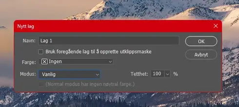 En nybegynner guide i Adobe Photoshop 8 Nybegynner guide i Adobe Photoshop - Lag et nytt lag