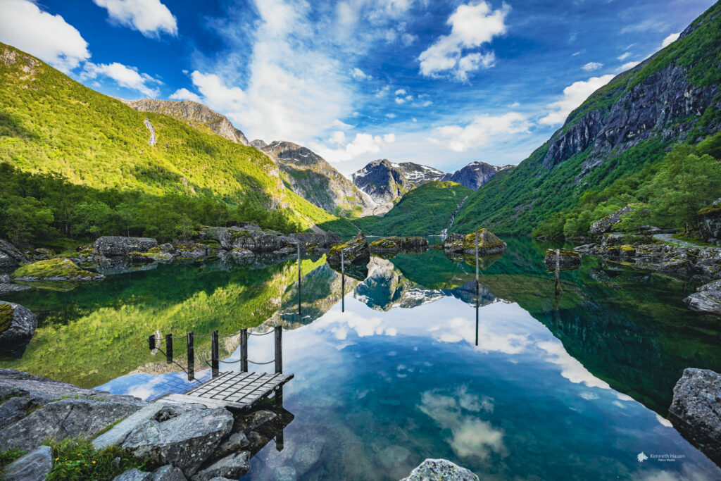 Fototips, Bilder fra Norge & Fotoverktøy 1 Bondhusdalen - Bondhusvatnet